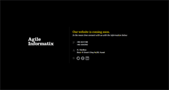 Desktop Screenshot of agileinformatix.com